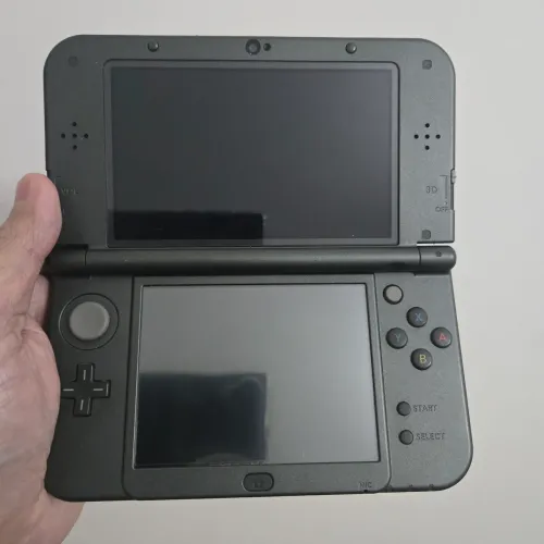 NINTENDO NEW 3DS XL NEW BLACK- RARIDADE ABSOLUTA PARA COLECIONADORES***