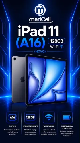 Tablets Apple e Samsung novos e seminovos disponíveis à pronta entrega