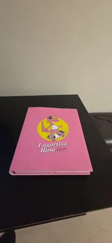 Livro lagartixa rosa (novo)