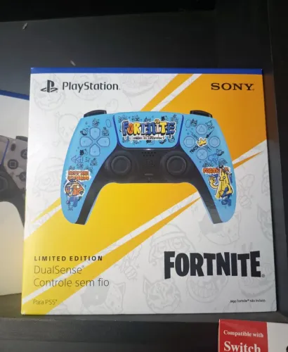 Promoção Controle PS5 Dualsense Fortnite Zerado( ACEITO CREDISHOP)