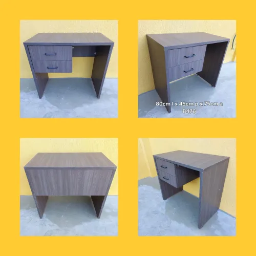 Mesa escritório com gavetas