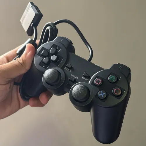 Controle pra PS2 com fio