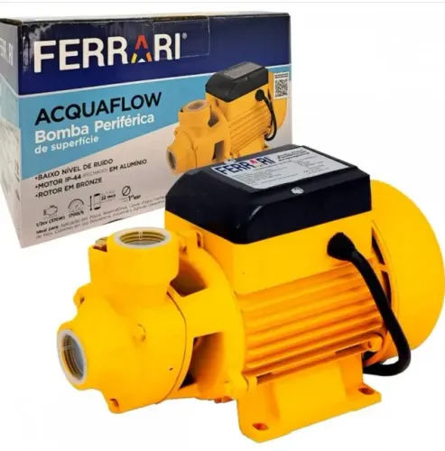 bomba periferica acquaflow meio cavalo ferrari 220v usada algumas vezes somente ...  estad