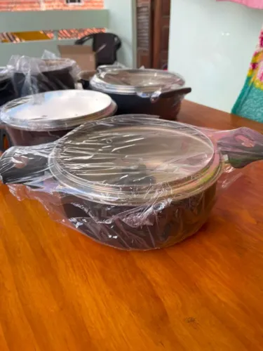 Panelas Antiaderentes com Utensílios Inclusos - Pronta Entrega