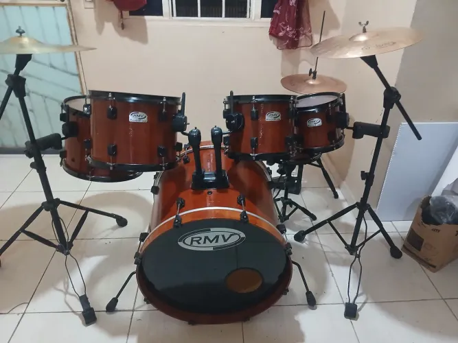 Bateria musical acústica RMV 