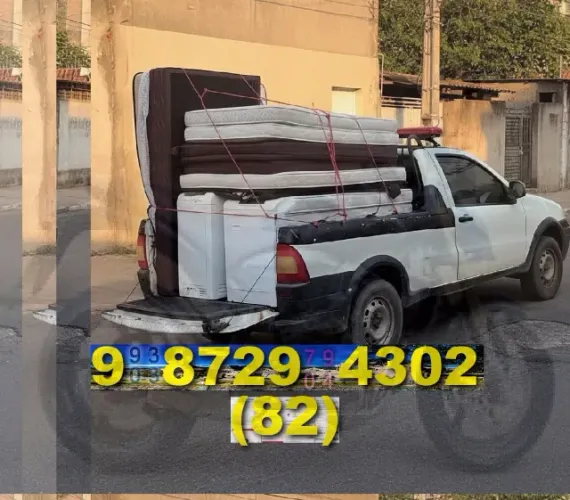 Frete com segurança e agilidade em Jatiúca)_(~!]=/[\*+};{$#@:¨|- Transporte de cargas
