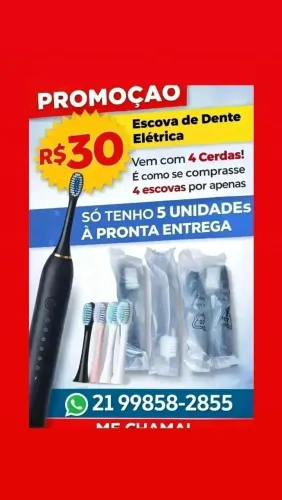 Escova de dentes elétrica