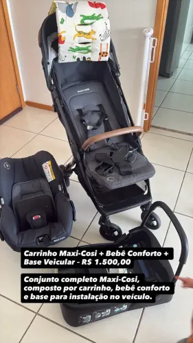 Vendo separadamente - CARRINHO DE BEBÊ - BEBÊ CONFORTO - CADEIRINHA PARA CARRO.