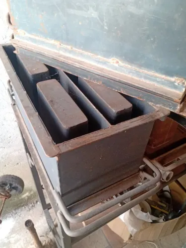 Forma dupla de fazer bloco de 9 concreto 