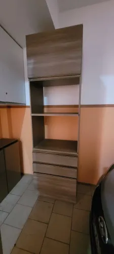 Armário de cozinha/ Torre quente para forno e microondas