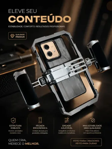 CAGE RIG GAIOLA PARA SMARTPHONE