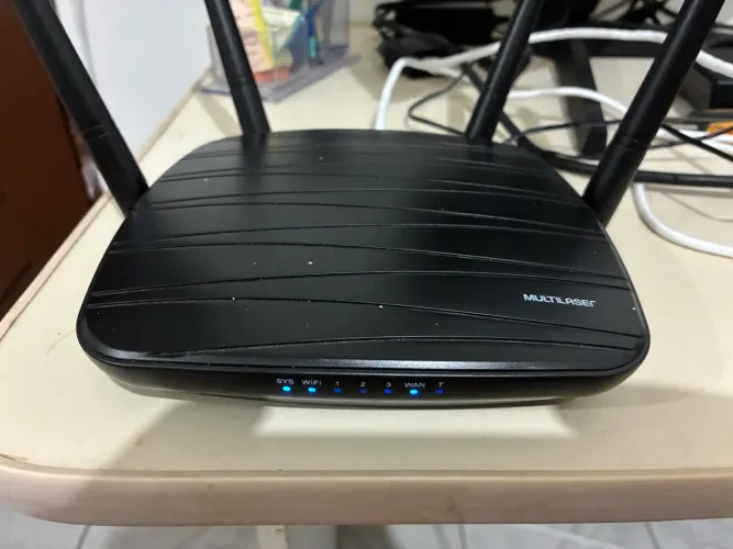 Roteador Multilaser 2.4GHz e 5GHz