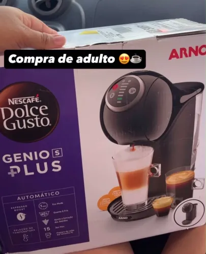 Máquina de cappuccino dolce gusto