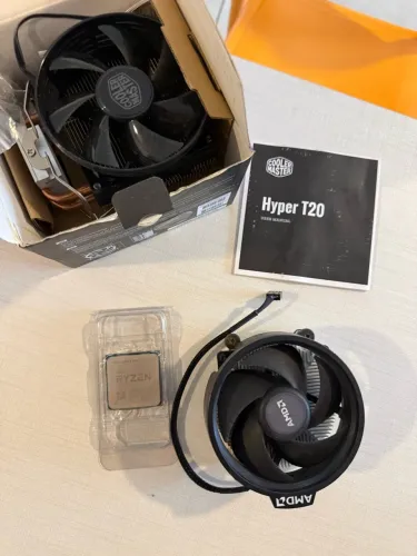 Ryzen 5 3600 + 2 Coolers | Box + Hyper T20 | Perfeito Estado