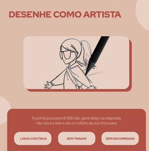 2 Pontas de Reposição Caneta Pencil Preta WB de 1.00mm