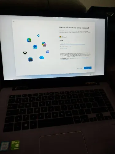Notebook Asus, tudo funcionando