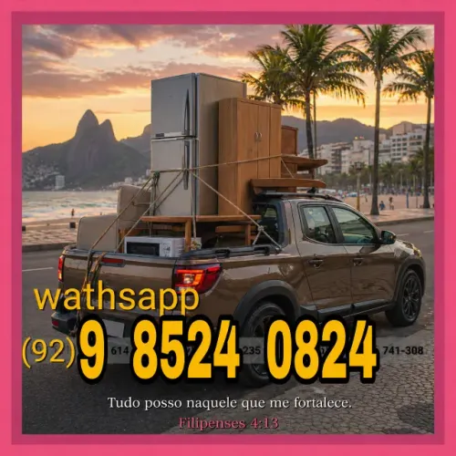 Frete coroado armando Mendes sao jose zumbi novo aleixo cidade nova japiim aleixo v8 t5 t4