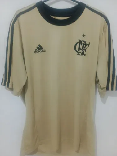 Camisa Flamengo Goleiro 2013 Dourada Adidas - Oficial / Raridade
