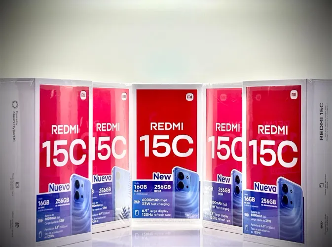 REDMI 15C 4G 256GB COM 8GB RAM GLOBAL LACRADO