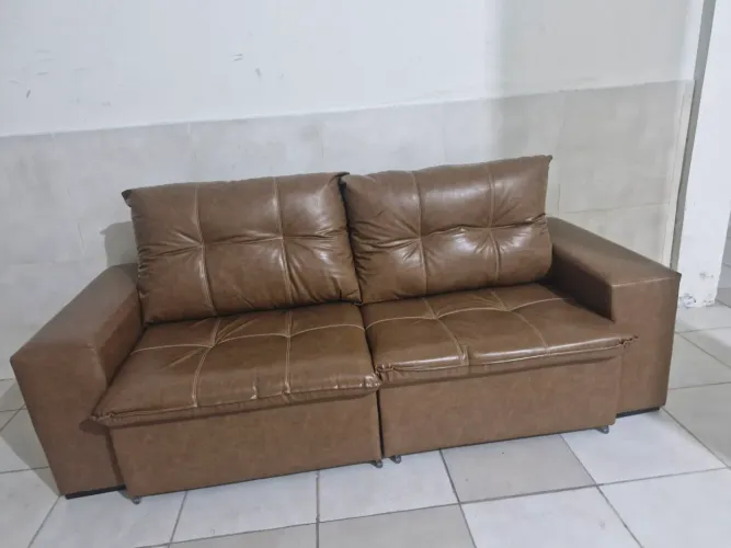 Sofá courino ótimo estado