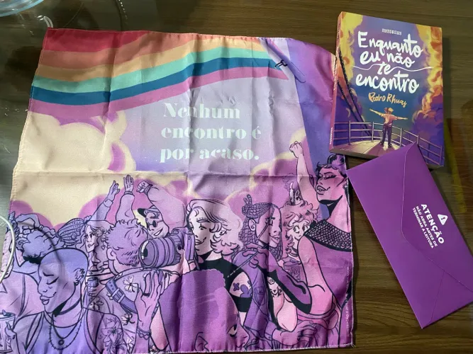 Livro Enquanto eu não te encontro