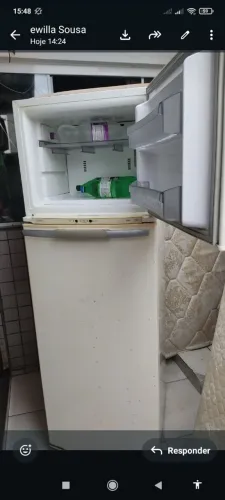Geladeira Brastemp Frost Free 380 litros gelando pouco mas gela