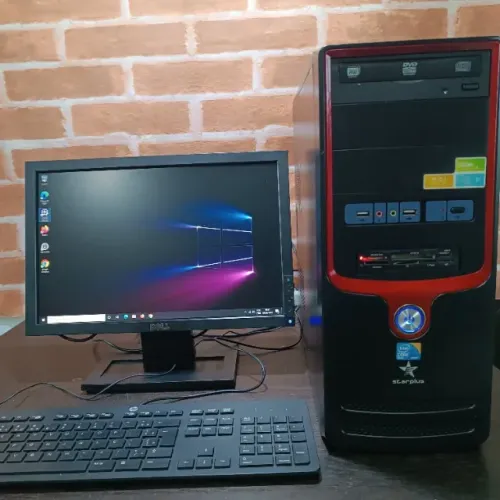Computador Core2quad com 4 gigas ddr3