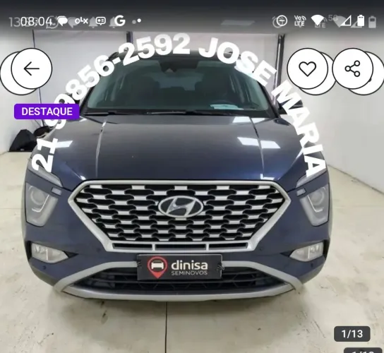 Hyundai Creta Limited 1.0 TB 12V Flex AUT 2025
