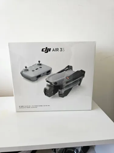 Drone DJI Air 3S Fly More Combo (Sem tela) BR - DJI055 LACRADO COM NOTA FISCAL!!!