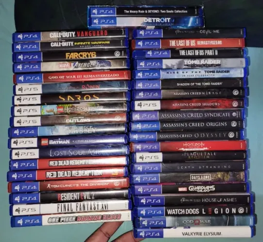 Jogos ps4 e ps5 venda