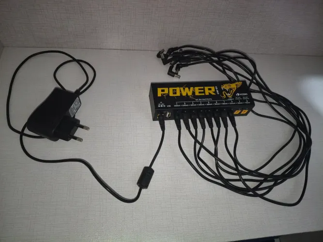 Vedo Fonte De Alimentação Para Pedal De Efeito De Guitarra