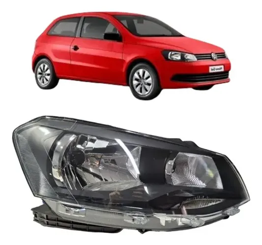 Farol Simples Dianteiro Direito Gol G6 2013 2014 2015 2016 Direito/passageiro