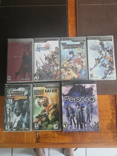 Jogos originais de PSP - venda individual ou lote com desconto