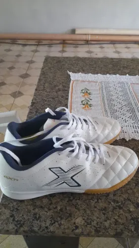 Vendo:Tenis Futsal Oxn Rio 2 X Perform - Bco/marinho
