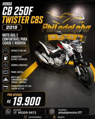 Honda CB 250F Twister 250 cc