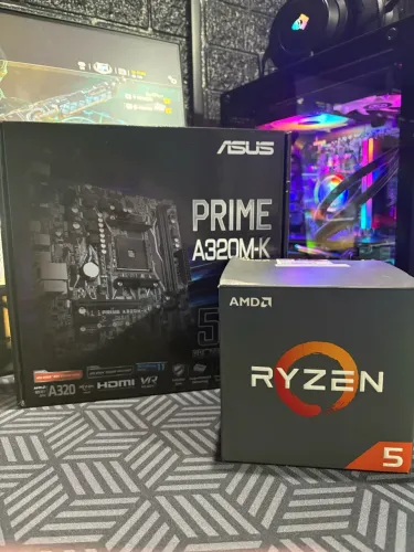 Kit Amd A320m + Ryzen 5 2600