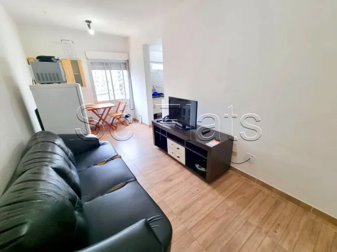 Flat São Paulo Suite Service disponível para locação com 1 dorm e 1 vaga de garagem