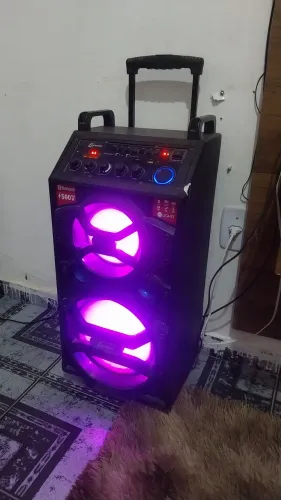 Caixa de Som lenoxx com Bluetooth 