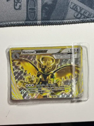 Carta Pokémon Noctowl Turbo Xy136 Promo Holográfica Rara