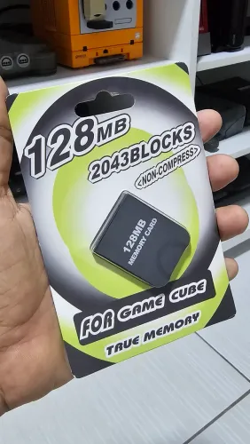 Gamecube memory card 2043 blocos 