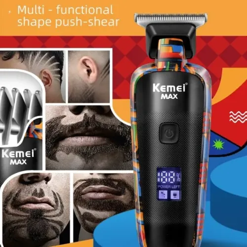 Máquina de Acabamento e Corte Kemei Max Nova