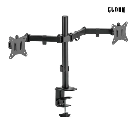 Suporte Para Dois Monitores Cs12 17"~32" - Vesa 75x75/100x100 - Clanm