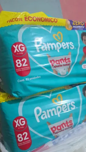 Fralda pampers pants xg 82un