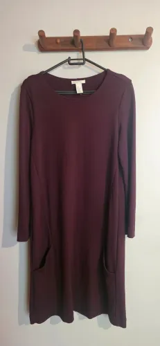 Vestido Inverno  HM vinho 