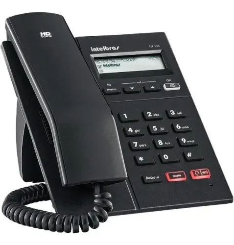 Telefone Ip Voip Tip 125i Display Viva-voz Intelbras NOVO