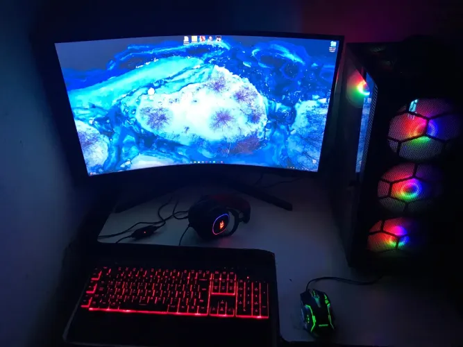 Pc Gamer Completo i5 14400F + RTX3050 8GB + 16GB 6000Mhz