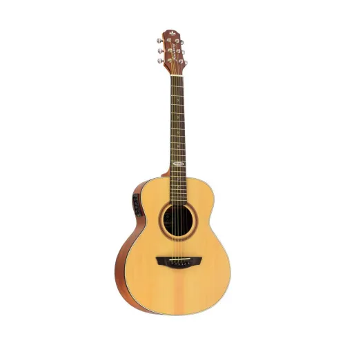 Violão Strinberg Mini Jumbo Sm200 Eletroacústico Natural Fosco Aço