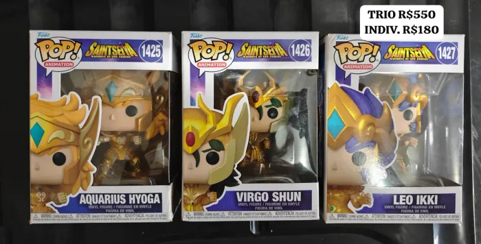 Funko Pop Herdeiros do Zodíaco - NOVOS