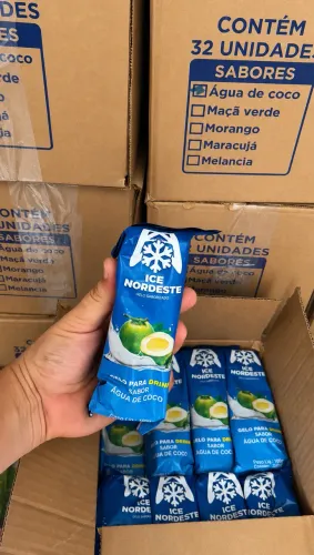 GELO SABORIZADO EM ATACADO