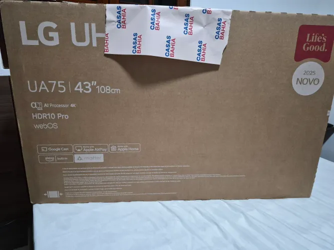 Smart TV 4K LG 43" UHD 43UA7500PSA